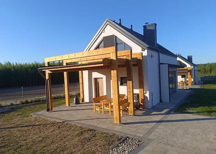 Na Kolonii, Trzy Domki, Nowe, Sala Bankietowa 82m2 Villa Rybno (Dzialdowo)